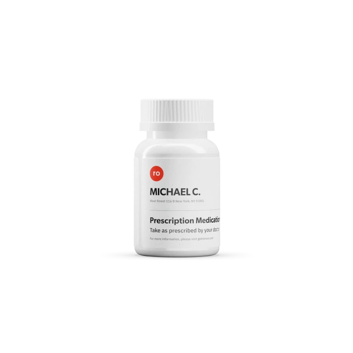 White pill bottle